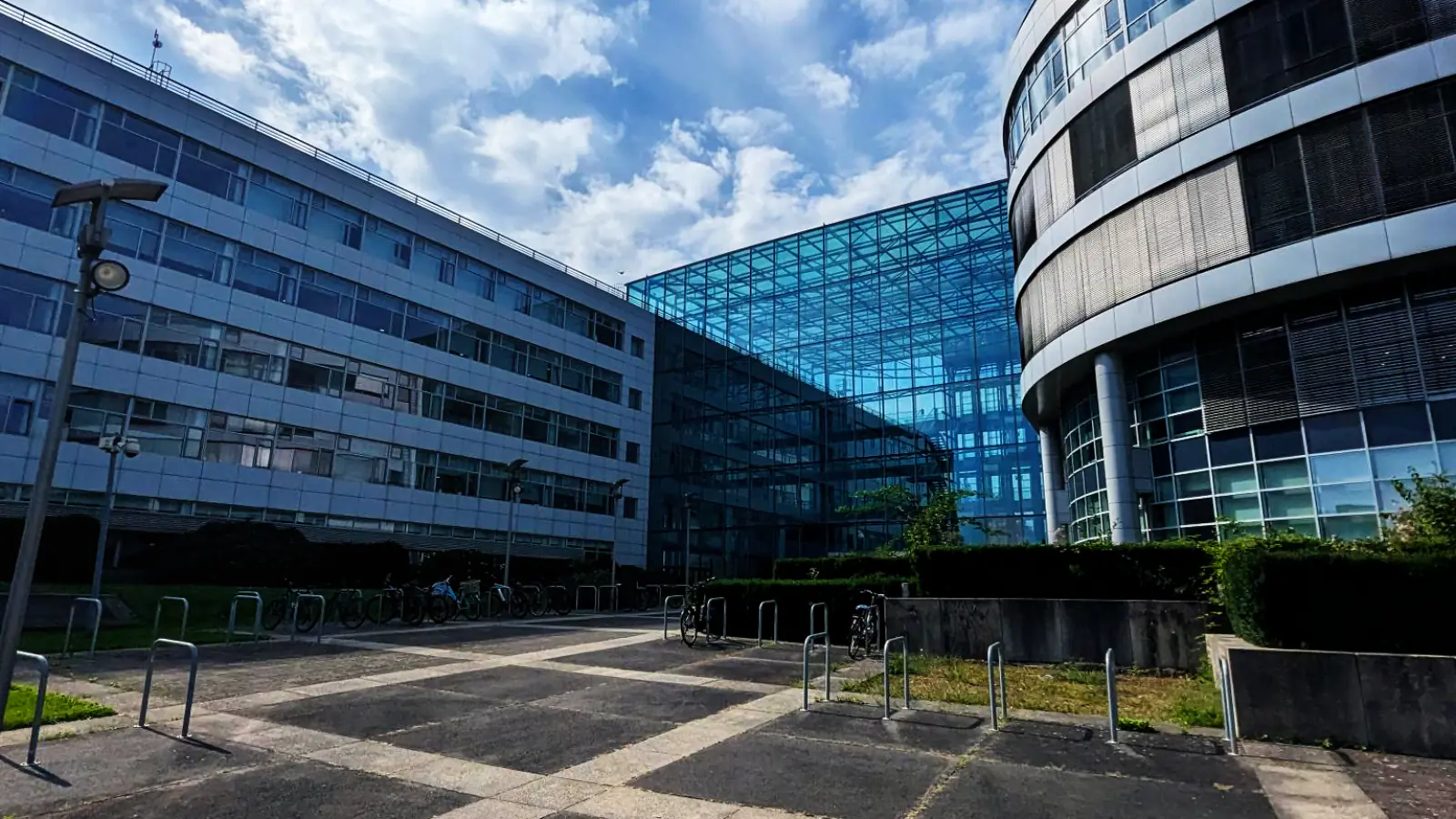 Der Standort der CentricCom AG in Bad Vilbel von außen